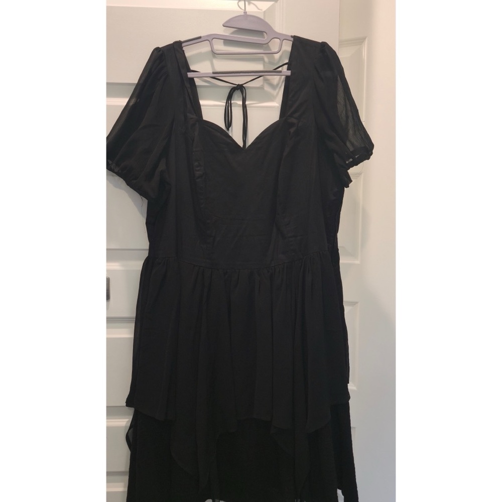 Hot Topic Corset Elegant Black Dress
